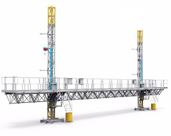 Construction-Mast-Climbing-Work-Platform